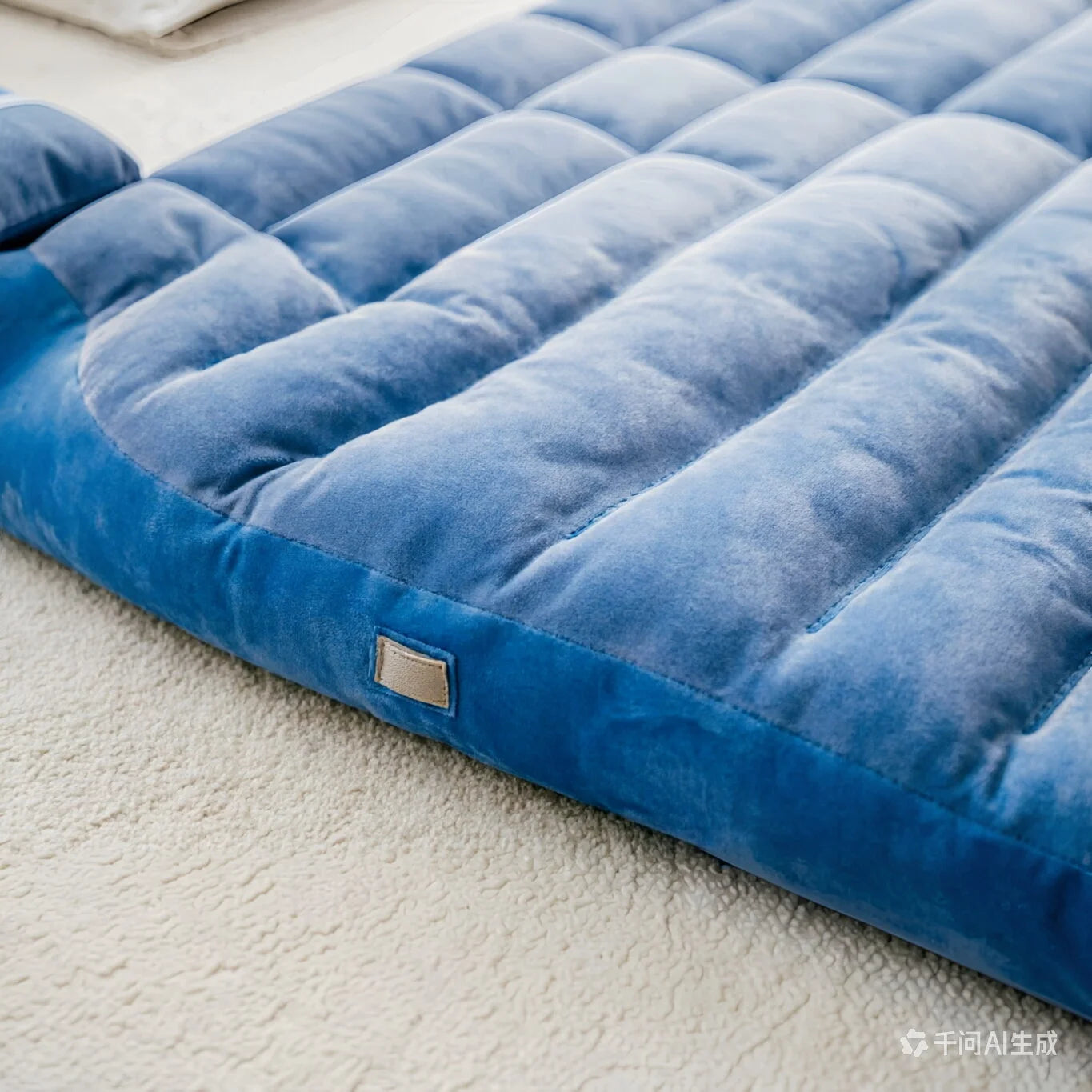 Matelas gonflable maternité dégonflé compact pour rangement