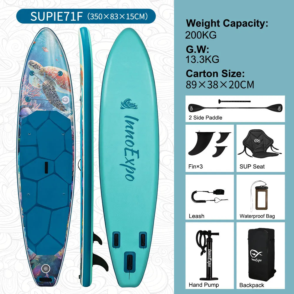 Aileron amovible du stand up paddle gonflable