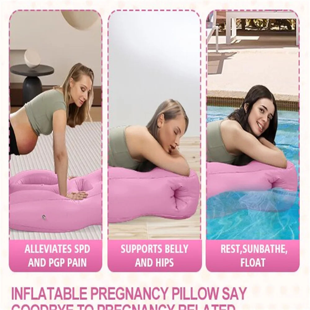 Matelas Gonflable Soutien Maternité - vue de face