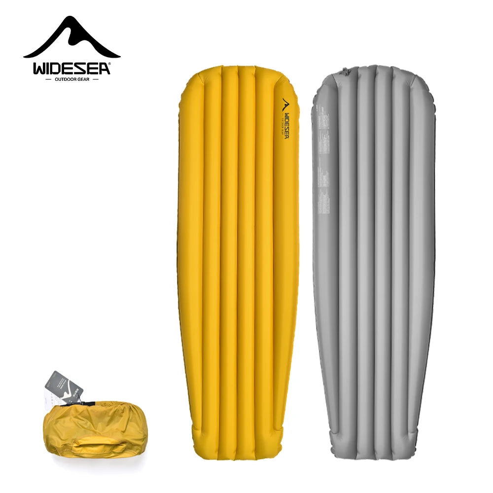 Tapis de couchage gonflable ultraléger vue d'ensemble