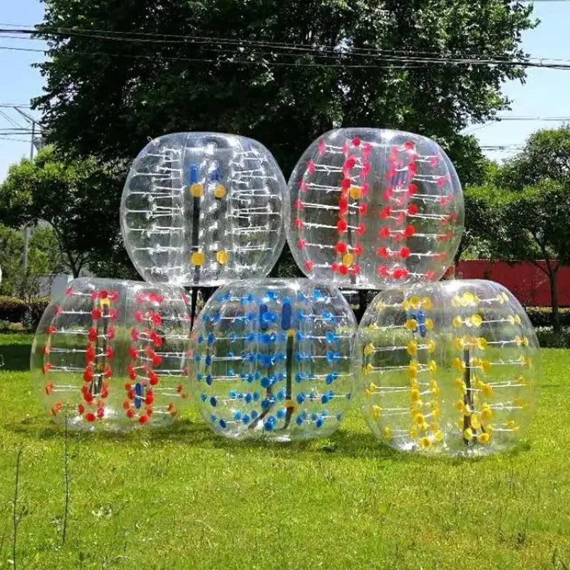 Zorb ball gonflable blanc extérieur sport