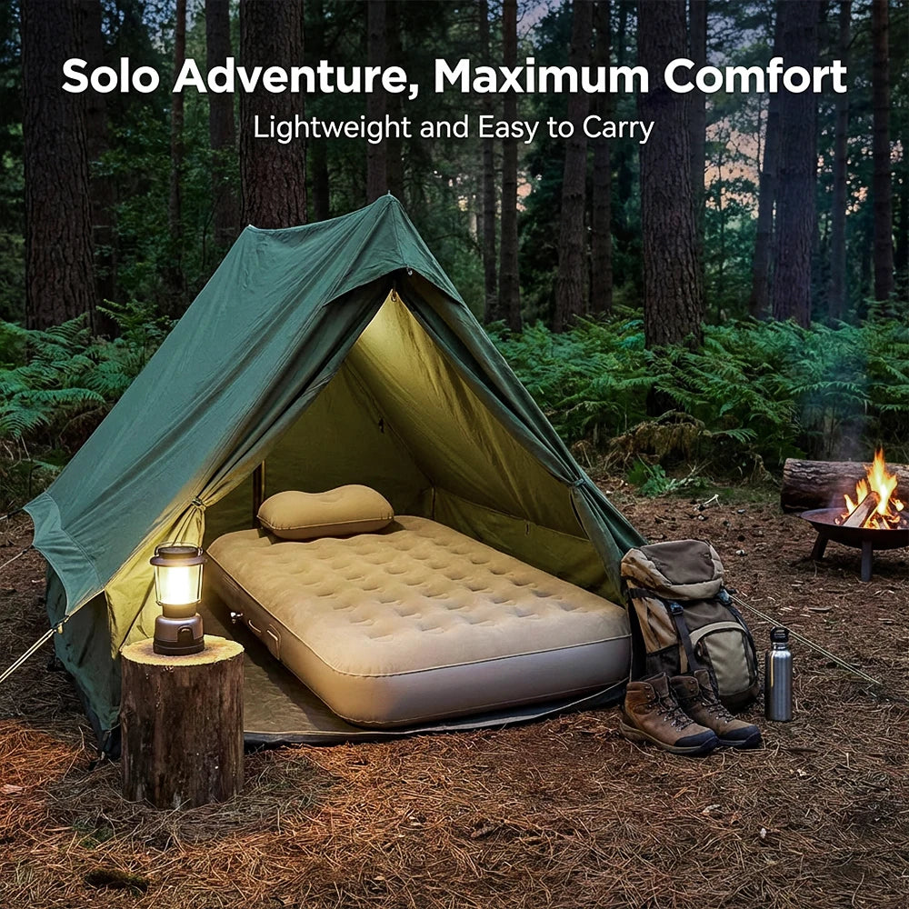 Structure nid d'abeille matelas gonflable camping soutien stable