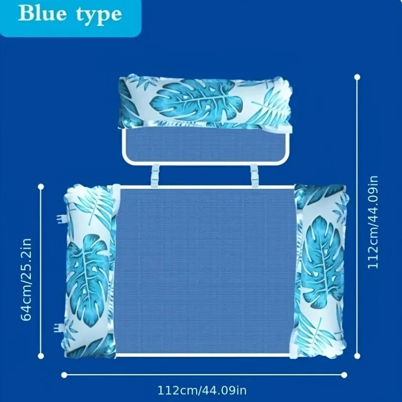 Bouée gonflable hamac piscine utilisation