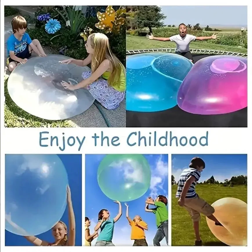 Ballon gonflable géant bulle d'eau pour la piscine