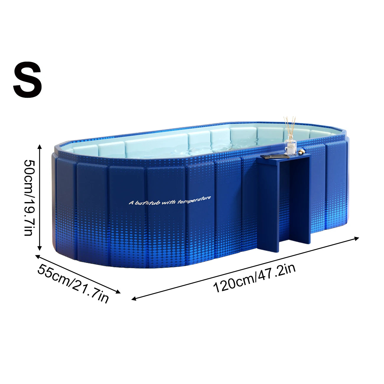 Bain froid isolé or taille M récupération sport