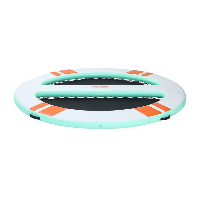 Plateforme Flottante Gonflable Ronde - vue d'installation