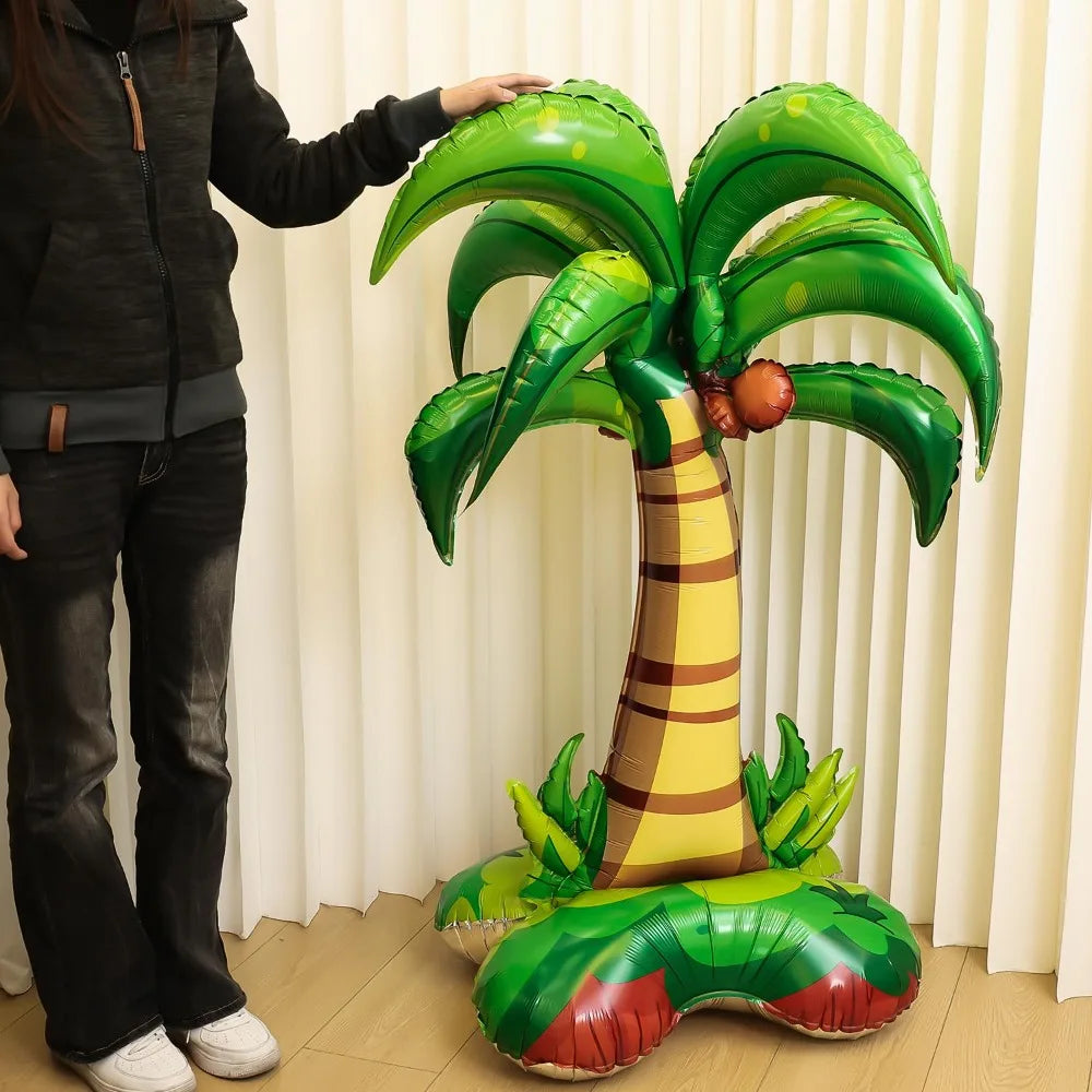 Décoration palmier gonflable 3D baby shower estival