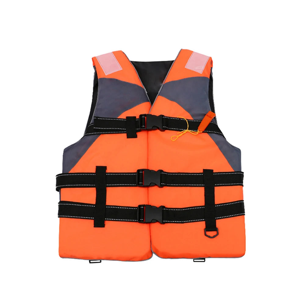 Gilet de sauvetage universel porté lors d'une sortie en bateau