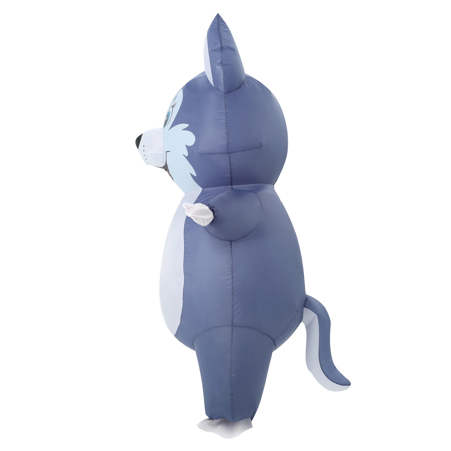 Tenue gonflable husky Halloween animation fête