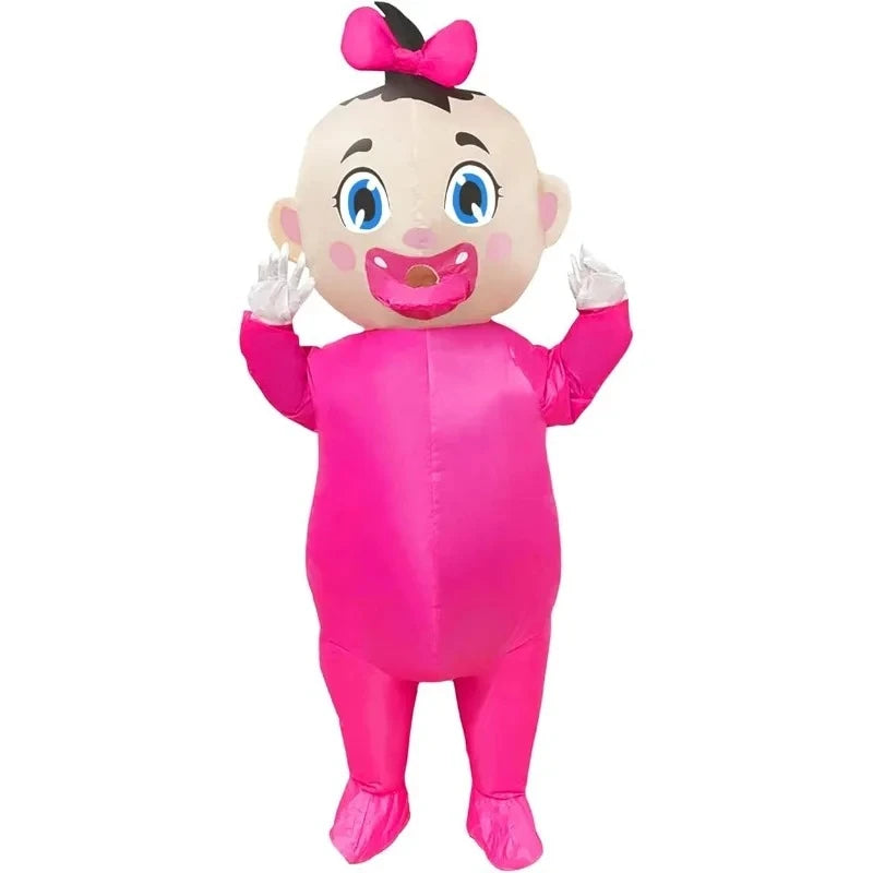 Costume gonflable Bébé Sucette avec pompe à air incluse