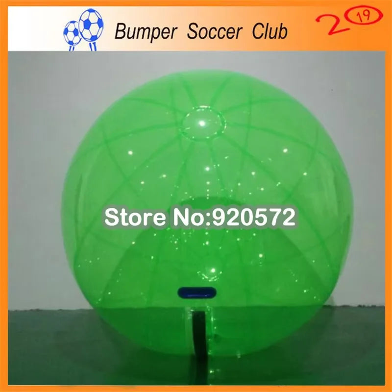 Zorb ball gonflable installation souffleur d'air
