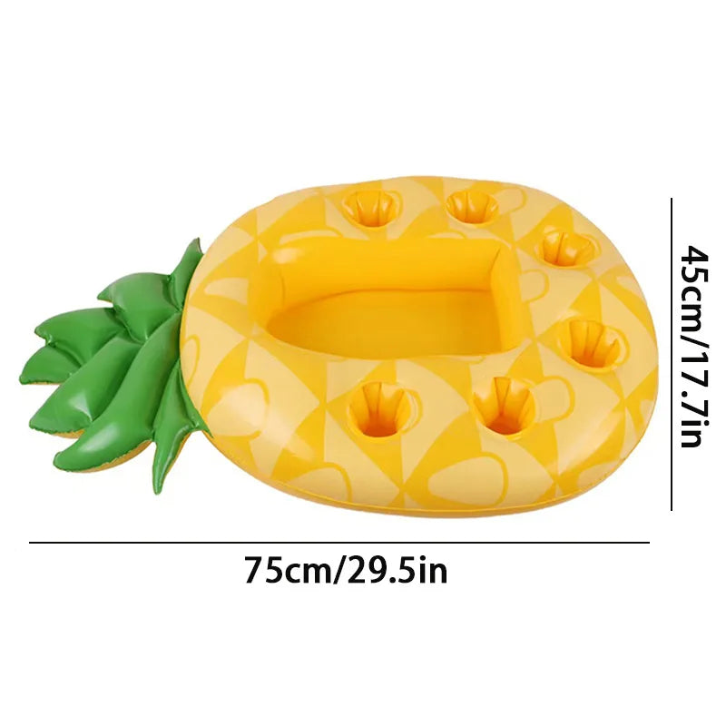 Seau à glace gonflable en utilisation