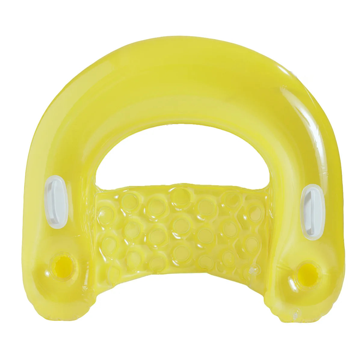 Bouée gonflable avec porte-gobelet intégré