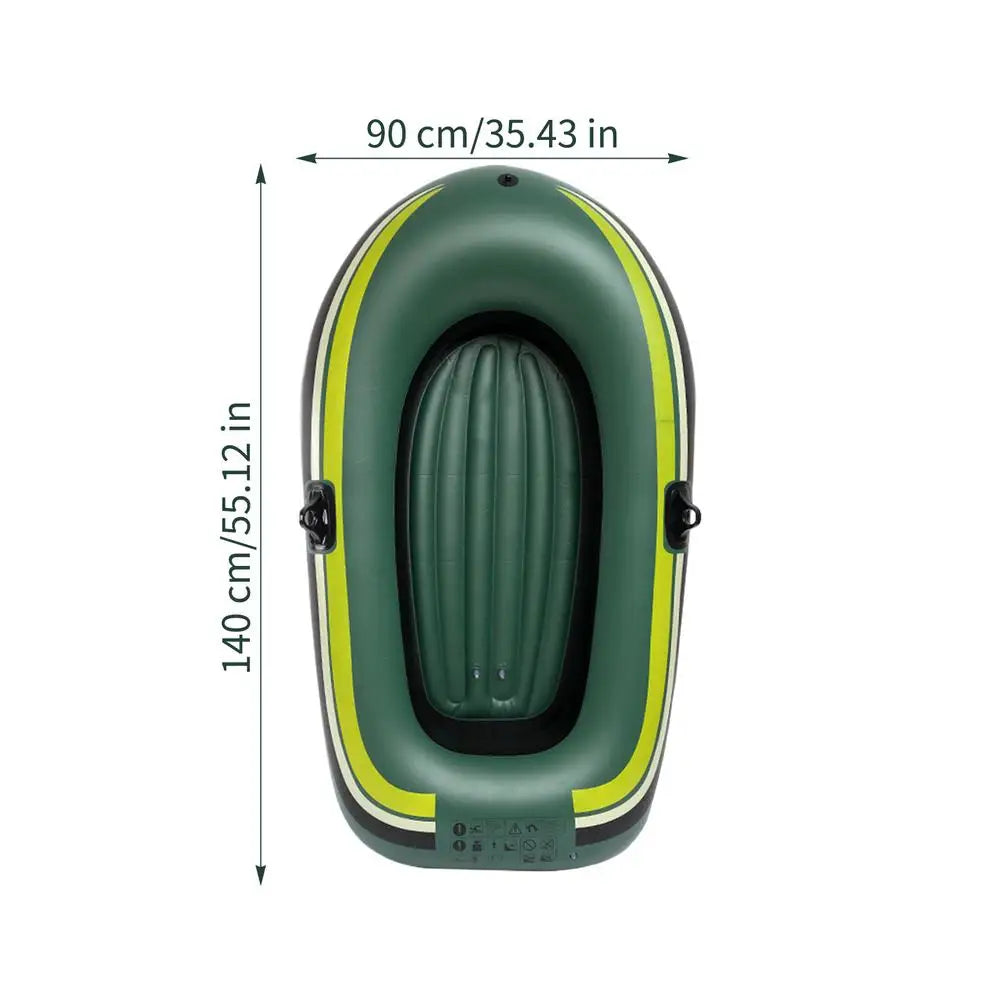 Bateau gonflable compact enfant utilisé pour la pêche