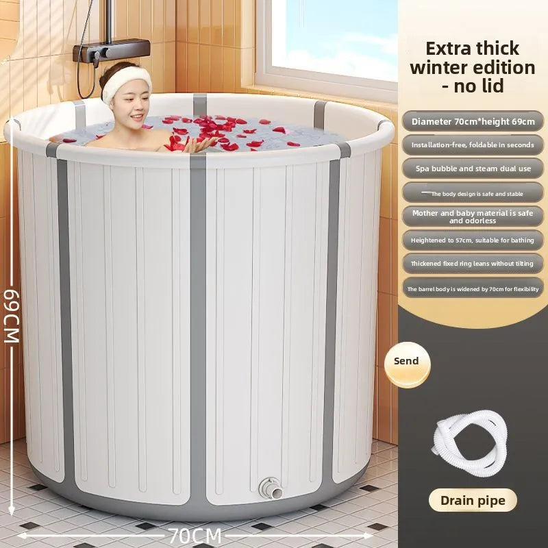 Baignoire gonflable bébé vue en situation