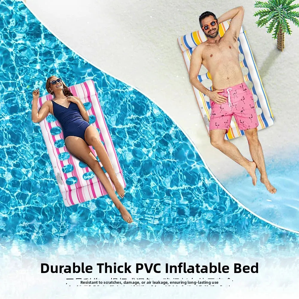 Chaise longue gonflable piscine adulte