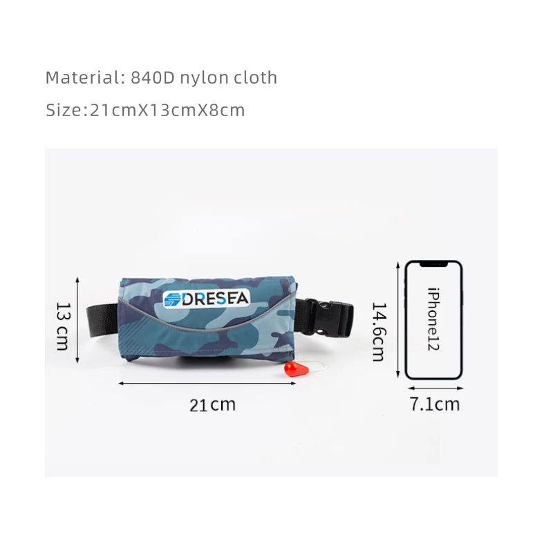 Gilet de sauvetage gonflable 100N pour adulte