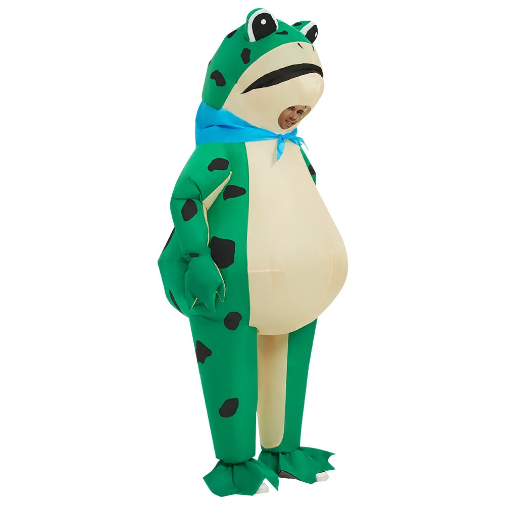 Costume gonflable Grenouille en soirée cosplay