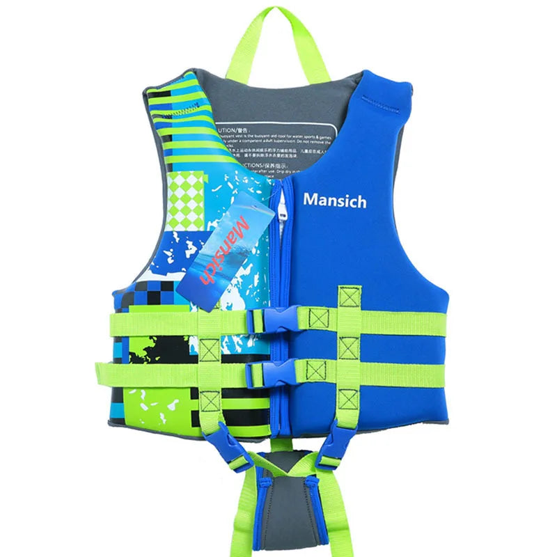 Sangles réglables du gilet de natation gonflable enfant
