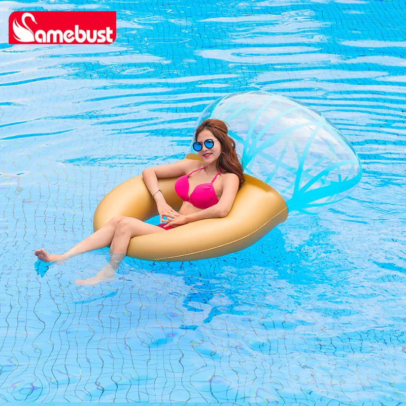 Bouée gonflable diamant flottant piscine