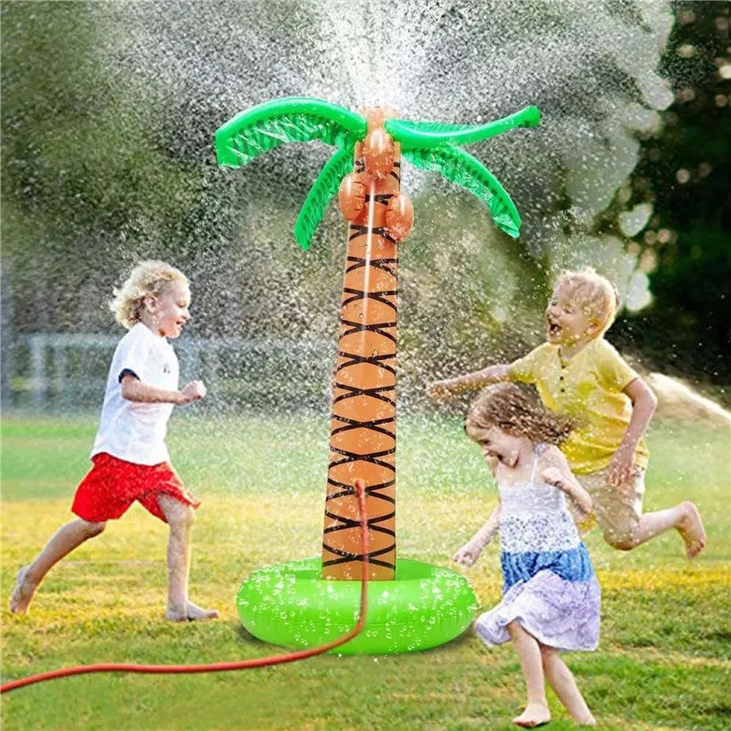 Bouée gonflable cocotier hawaïen géant piscine