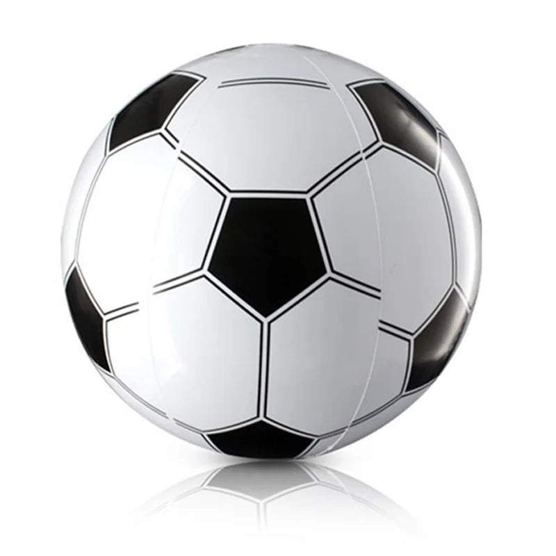 Ballon gonflable de plage football prêt à l'emploi
