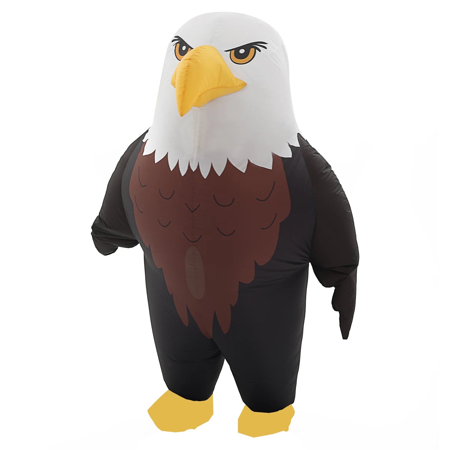 Costume gonflable aigle vue de dos adulte