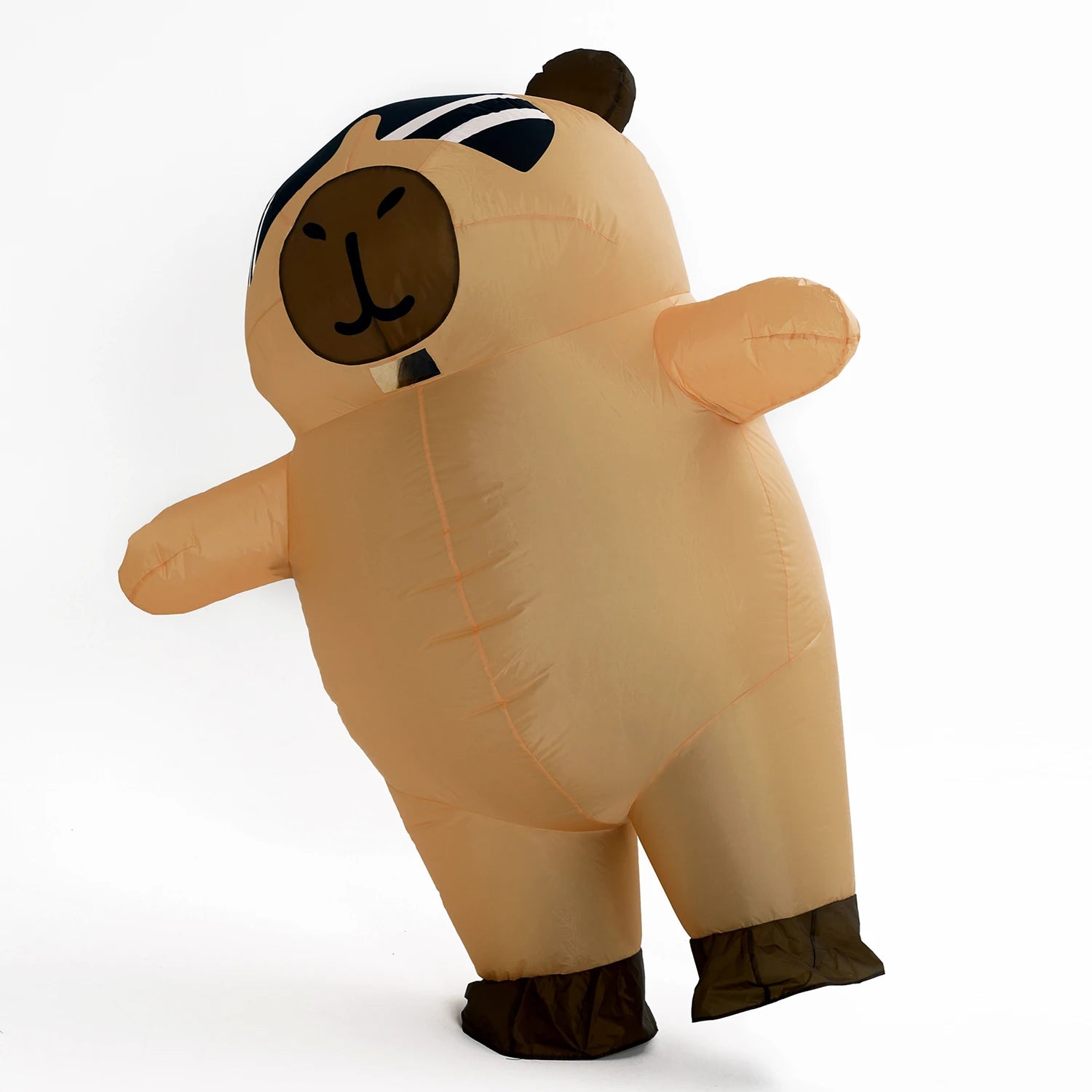 Costume capybara gonflable carnaval adulte