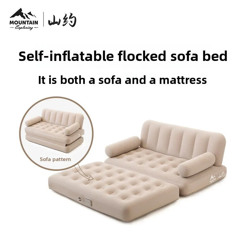 Matelas de Camping Gonflable Pliable Randonnée - vue d'ensemble