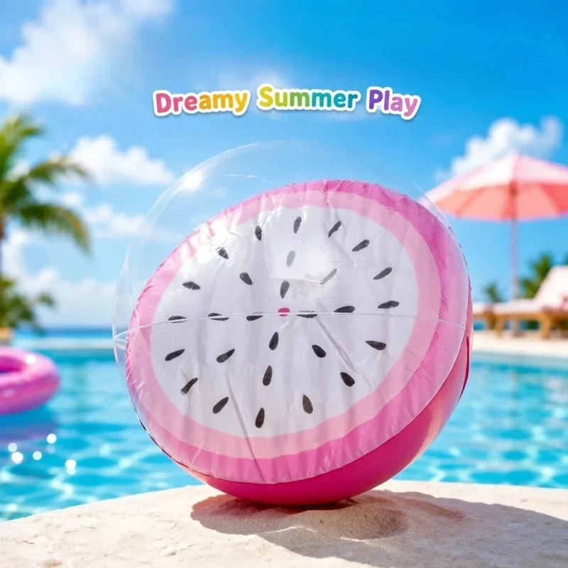 Ballon gonflable motif fruit du dragon