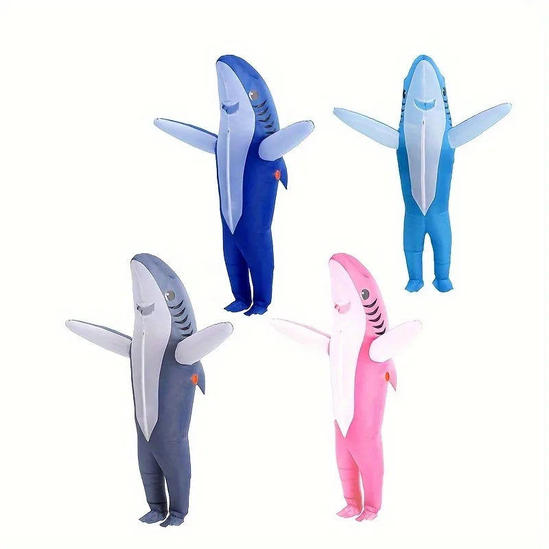 Déguisement gonflable requin pour Halloween