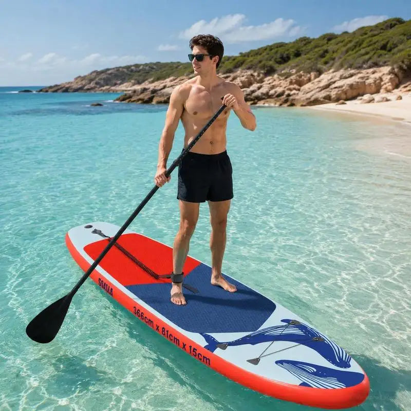 Anneaux en D du paddle gonflable bleu