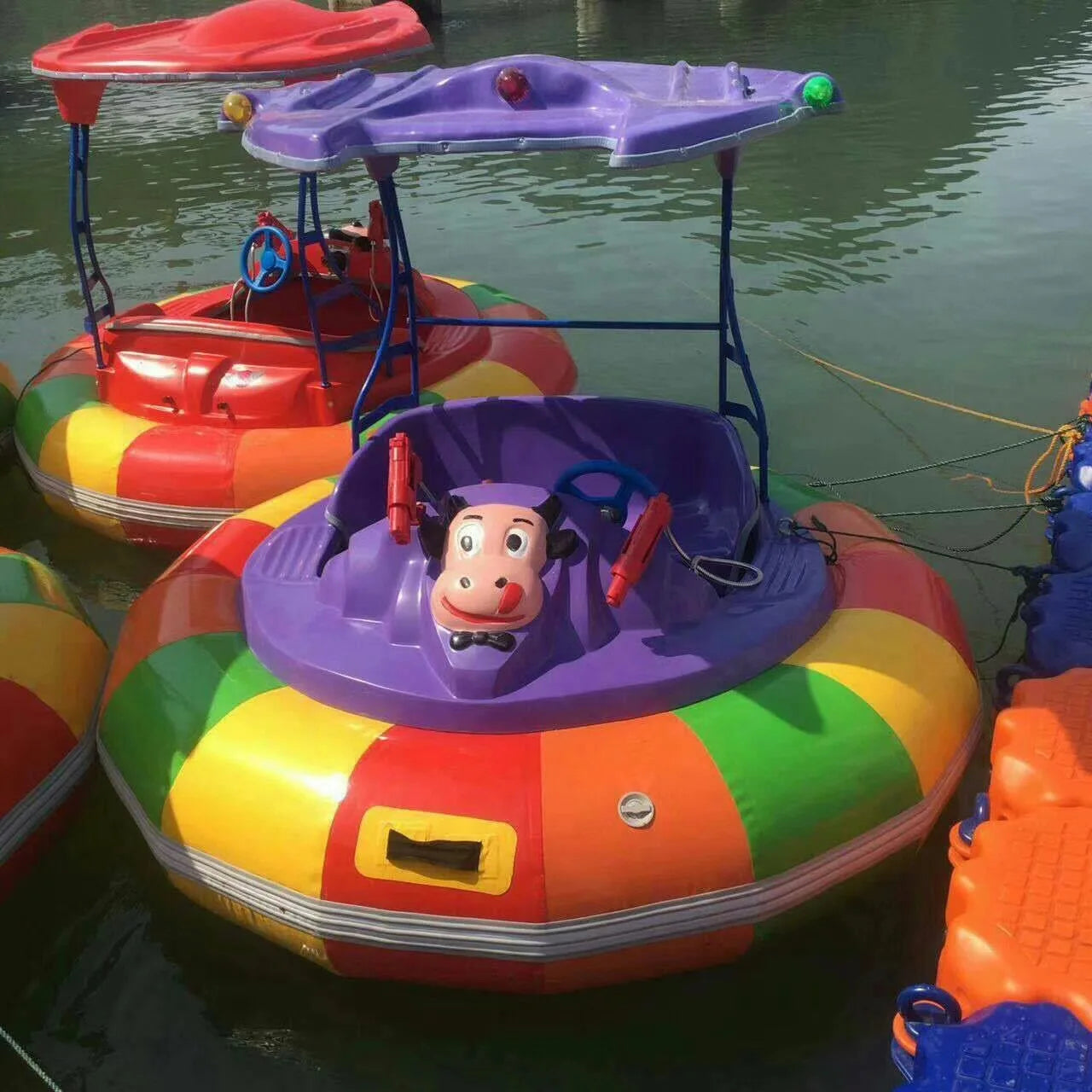 Bateau Gonflable Sportif Pistolet à Eau - détail des finitions