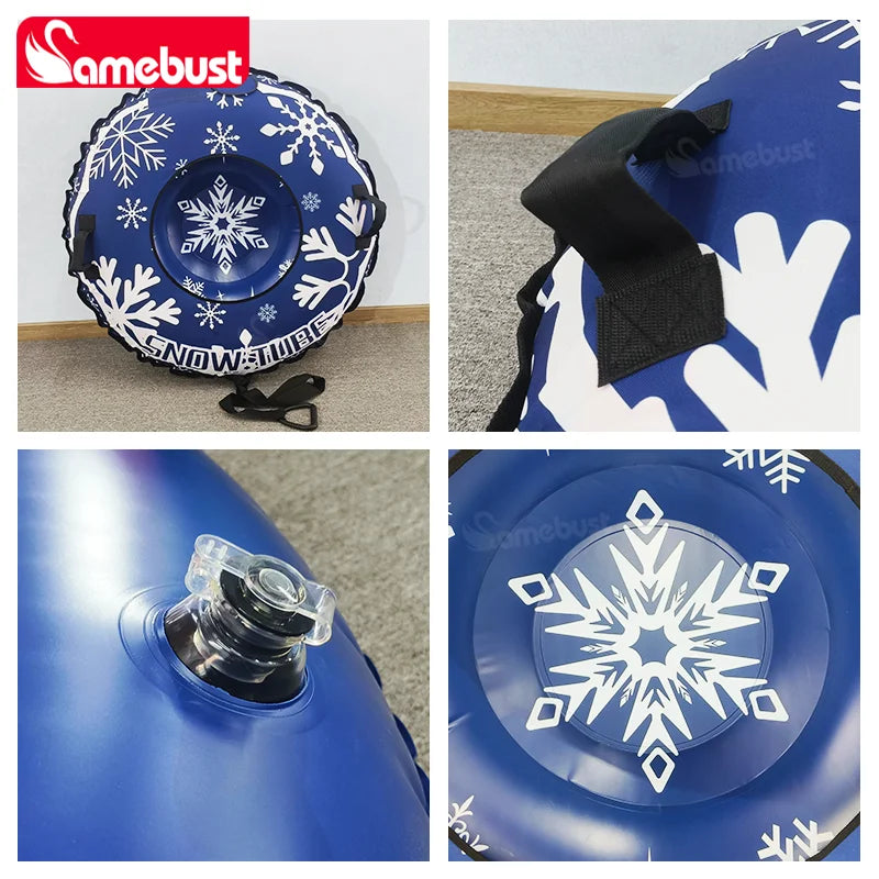 Tube gonflable glisse neige housse tissu Oxford robuste