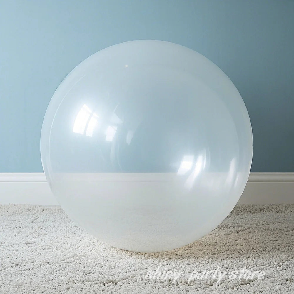 Ballon gonflable rond coloris or
