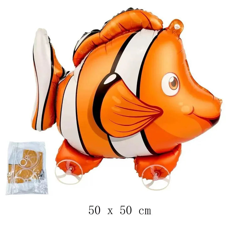 Ballon Gonflable Animal Marchant Roulettes