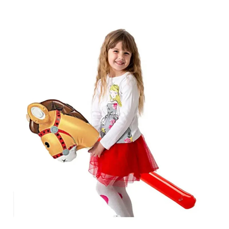Poney gonflable bâton PVC résistant