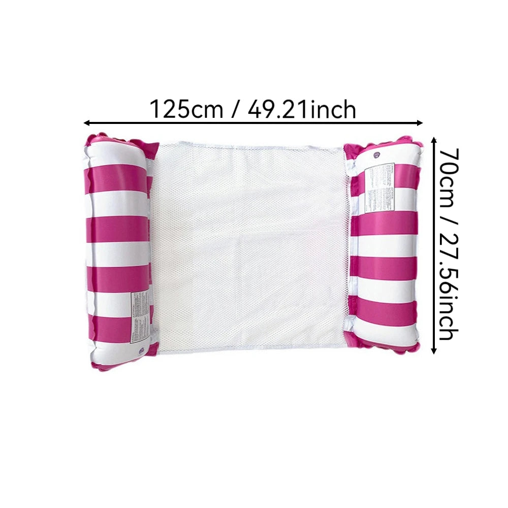 Bouée gonflable de piscine multicolore