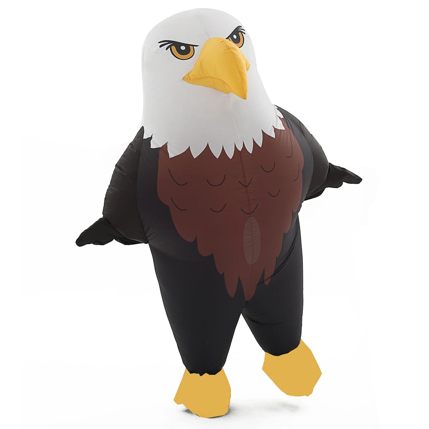 Costume gonflable aigle en soirée carnaval