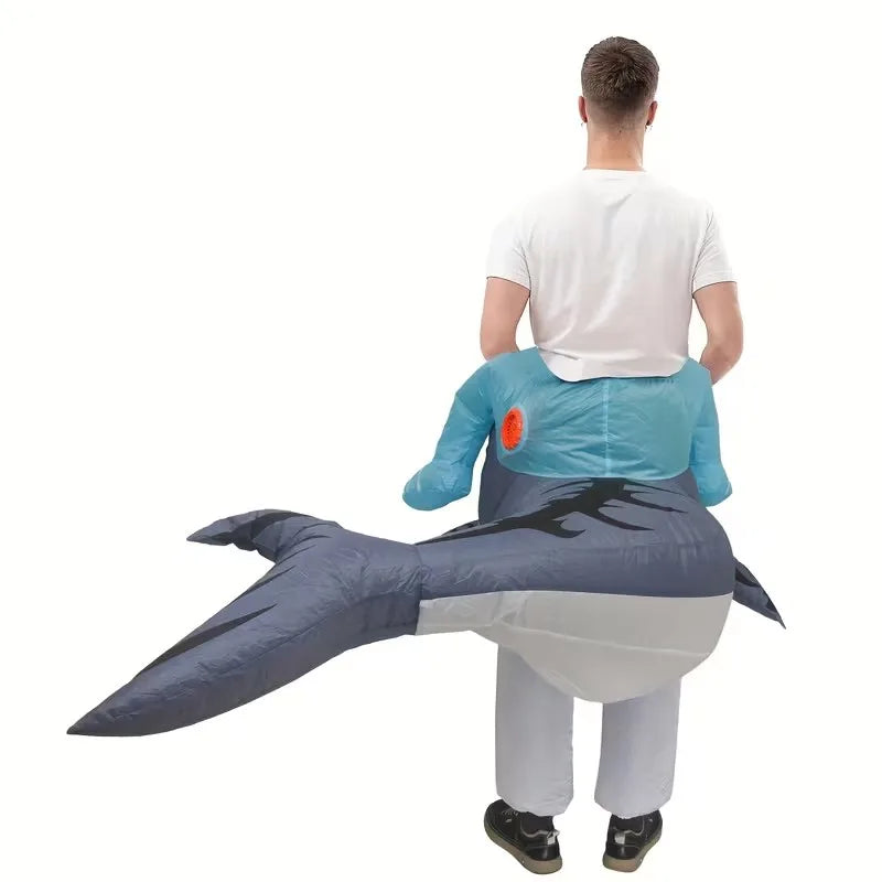 Déguisement requin gonflable Halloween