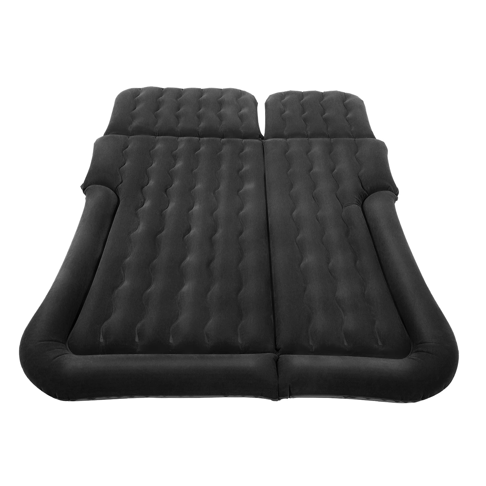 Oreillers gonflables assortis au matelas de voiture noir