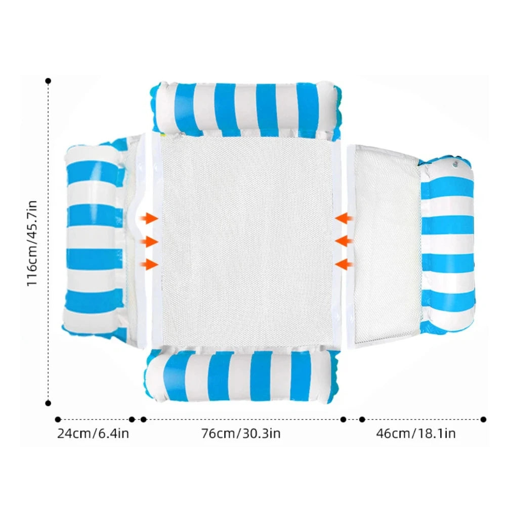 Matelas flottant gonflable pour plage