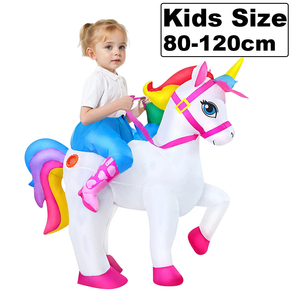 Costume gonflable alien couleurs vives taille adulte