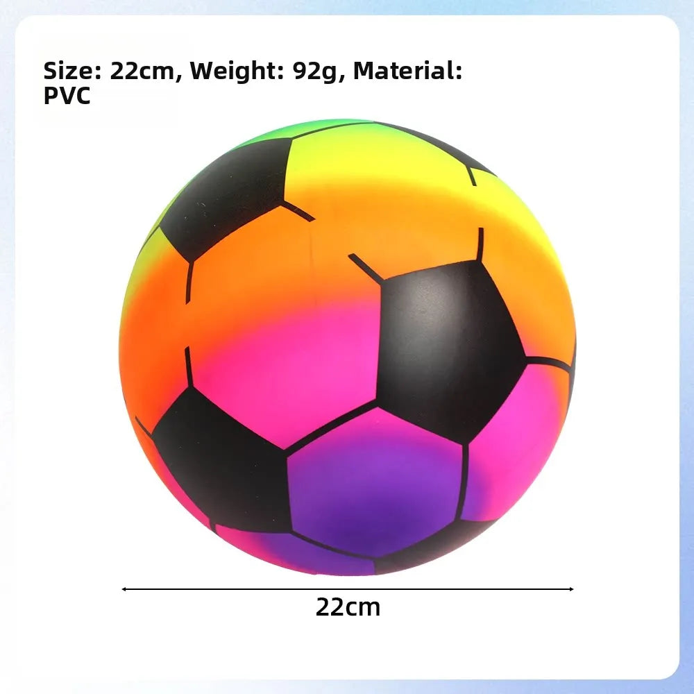 Lot de ballons gonflables arc-en-ciel pour fête enfants