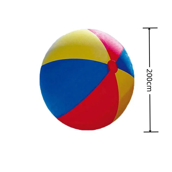 Comparatif des tailles disponibles du ballon gonflable géant