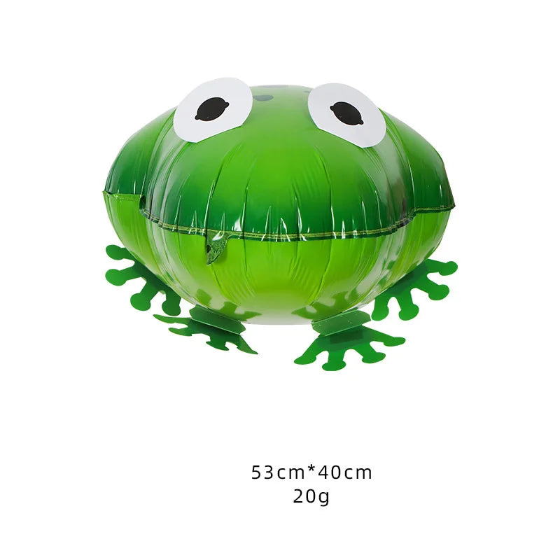 Ballon foil animé gonflable hélium fête enfant coloré