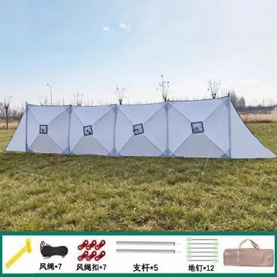 Système d'ouverture rapide en une touche de la tente gonflable