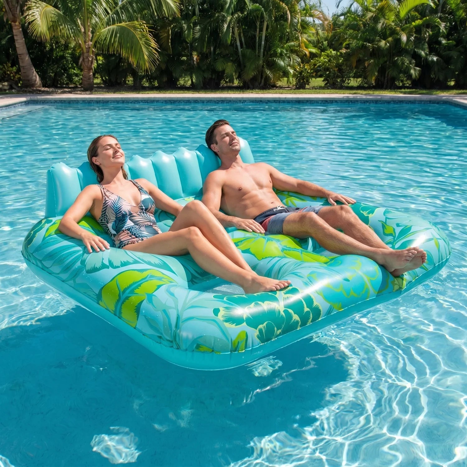 Boucles d'arrimage et corde de maintien 6m du transat gonflable piscine