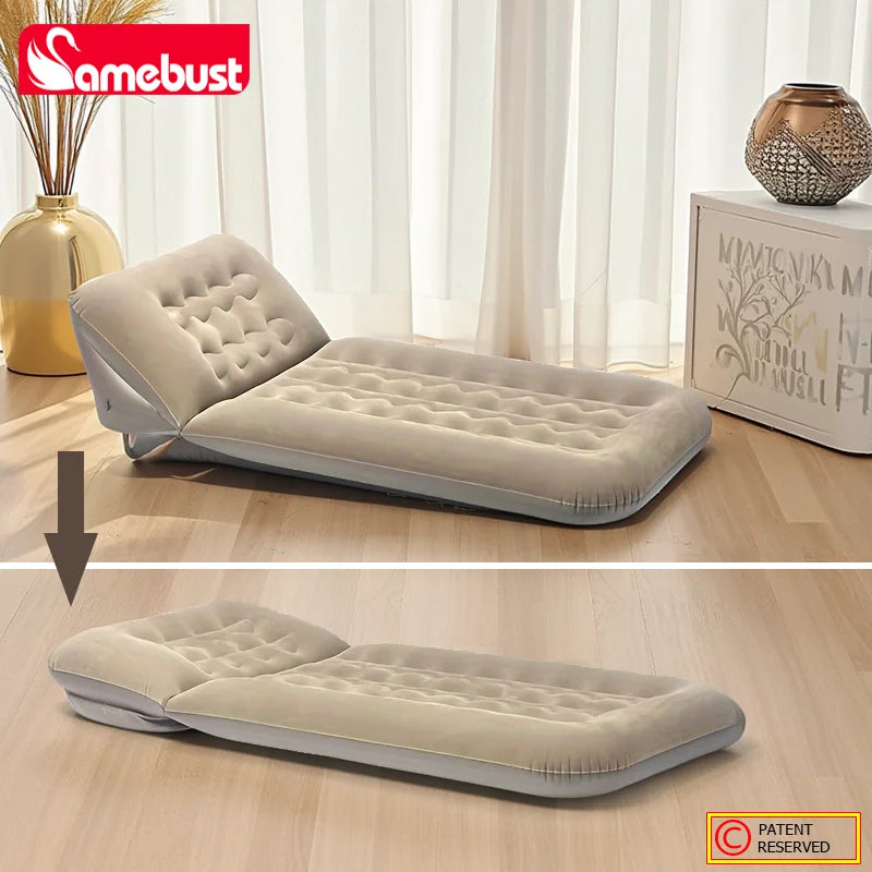 Matelas gonflable intérieur comme lit d'appoint invités