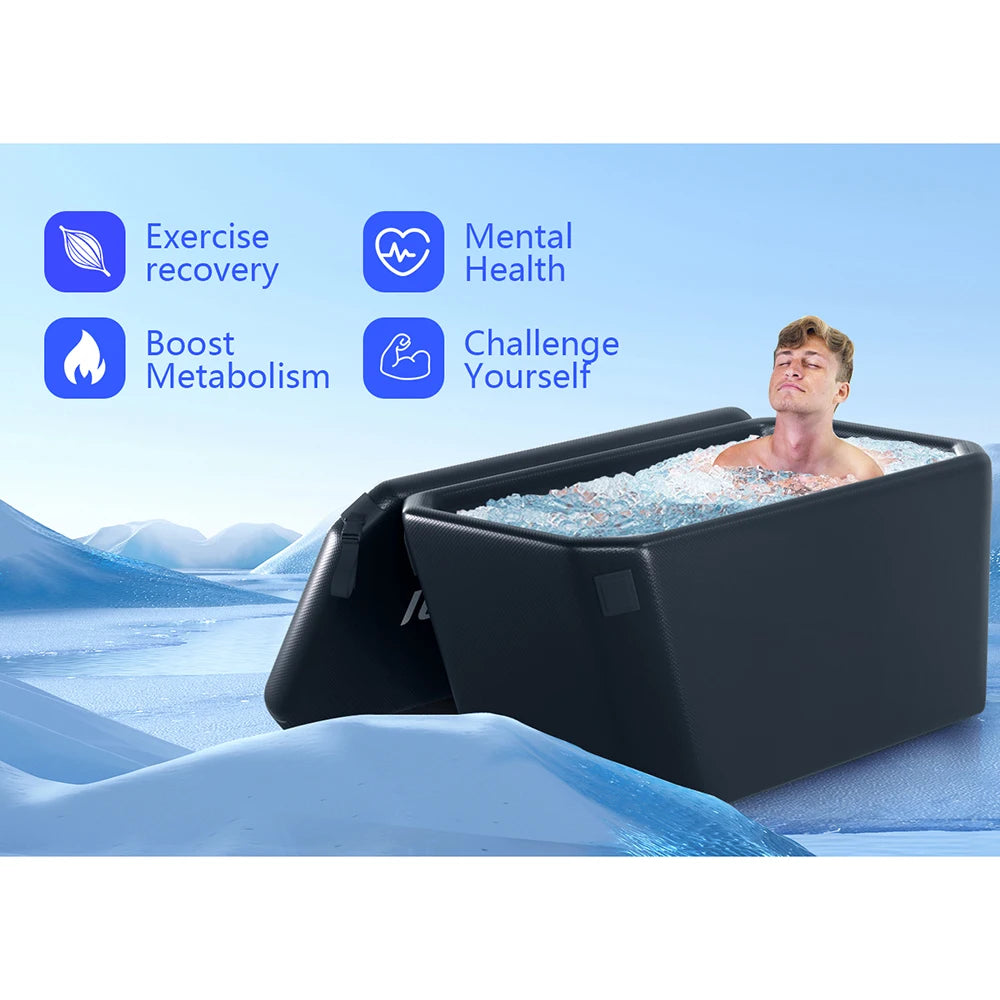 Utilisation de la baignoire gonflable pour la récupération sportive
